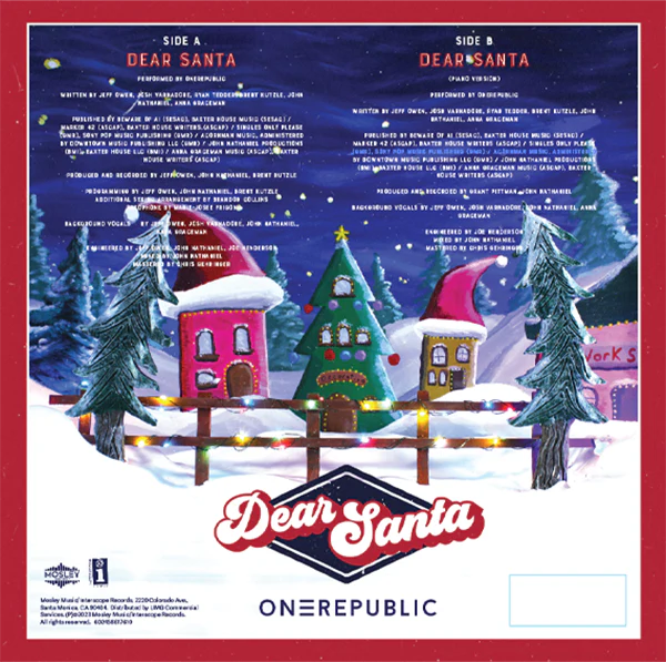 "Dear Santa" Vinyl Single - Image 3